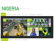 Tablet Screenshot of nigeriamag.com